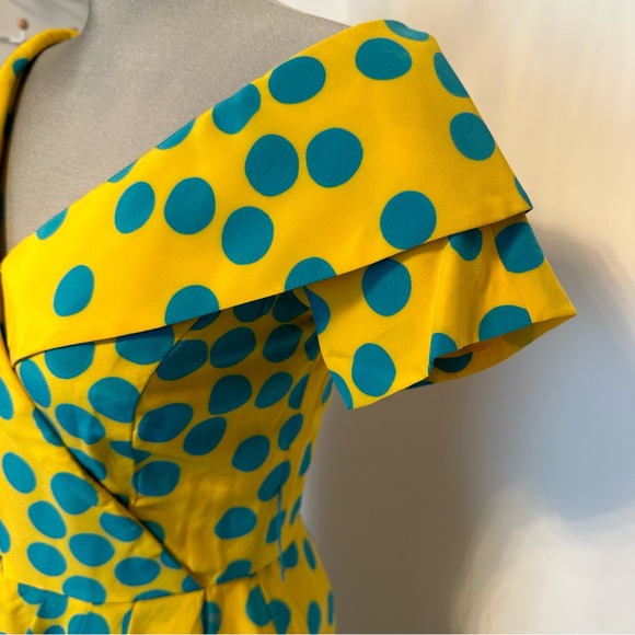 Scaasi Dress 100%silk - Picture 10 of 16